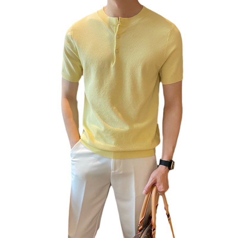 Summer knitted T-shirt