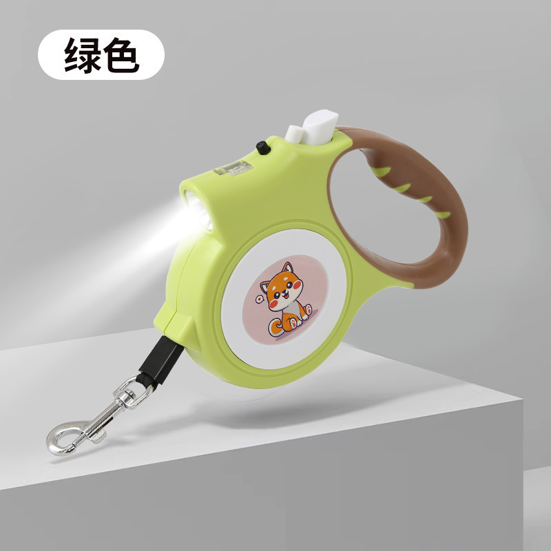 跨境一件代宠物用品带灯夜间遛狗宠物用品牵引绳防爆冲的宠物用品|undefined