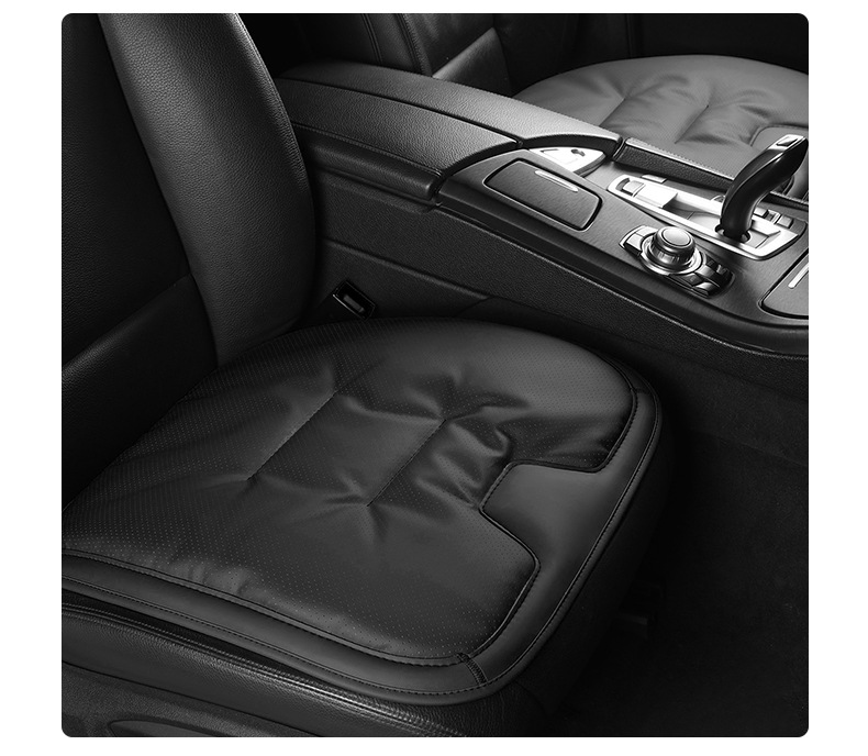 Car Seat Cushion, Nappa Leather Car Seat Cover, Integrated Rear Seat Cover, Universal for All Seasons, Simple Car Seat Cover