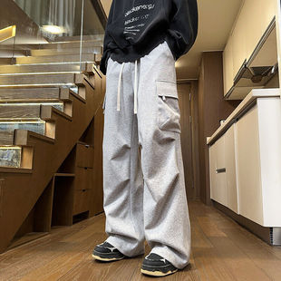 2025 spring new plus size American paratrooper pants a generation of hair