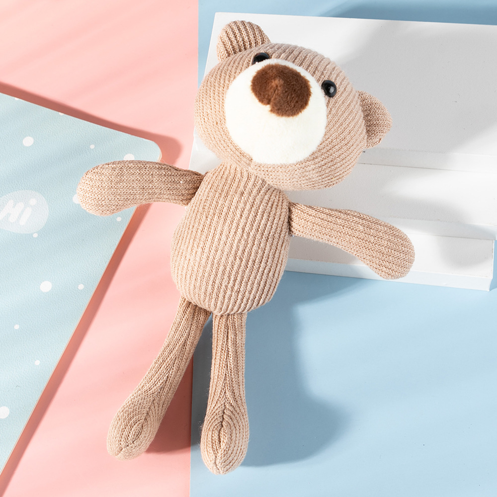 可爱小号小迪熊挂件毛绒玩具小熊公仔包包服装配饰熊熊玩偶小娃娃
