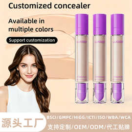 遮瑕笔工厂定制 遮黑眼圈痘印斑点遮瑕底妆OEM遮瑕棒fixx定妆喷剂