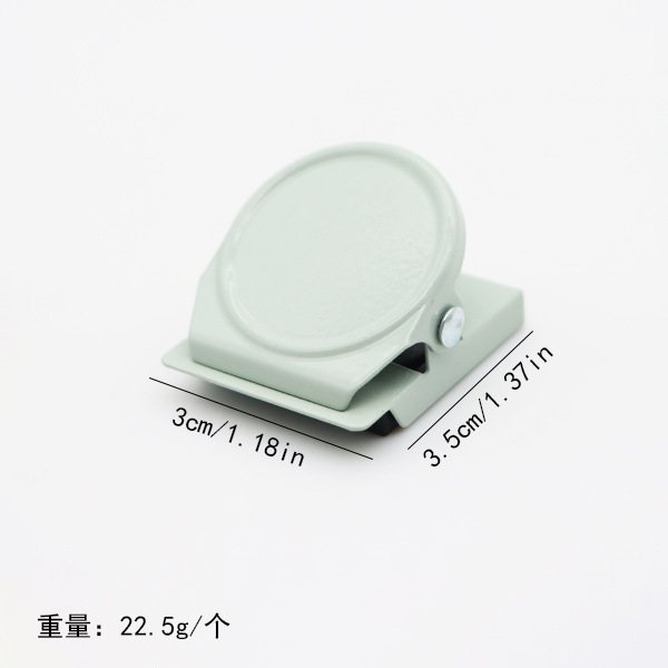 跨境糖果色强力磁吸夹子磁性冰箱贴彩色金属便签夹磁铁照片夹批发|undefined