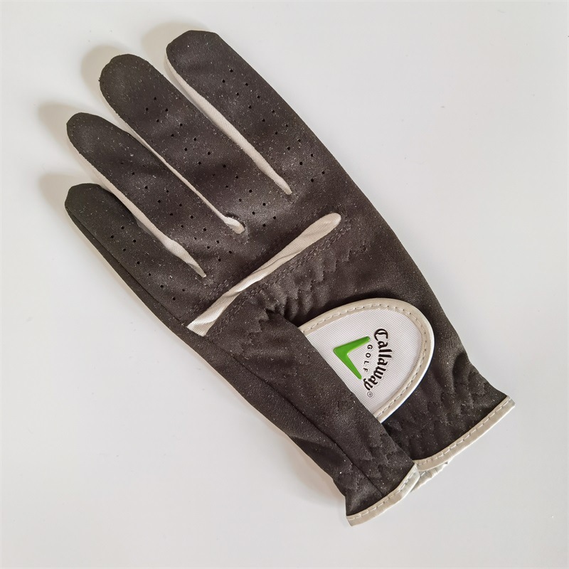 Guantes de golf al por mayor guantes de pelota de hombre ultrafibra antideslizante desgaste transpirable mano izquierda solo