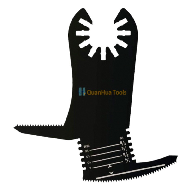 Dientes de doble cara universal hoja de sierra tesoro en forma de gancho en forma de oscilación de la hoja herramienta eléctrica
