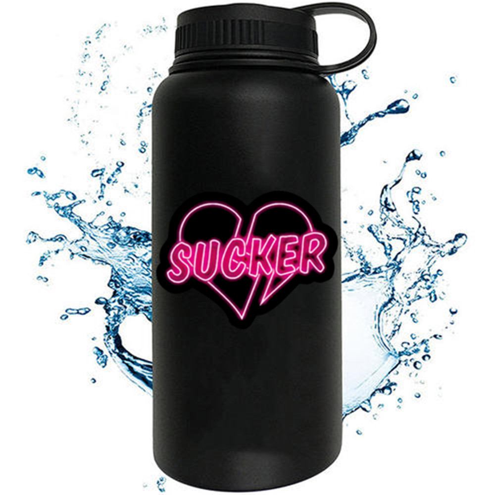 50 pegatinas de neón al por mayor creativo portátil equipaje monopatín taza de agua impermeable decorativo graffiti pegatinas