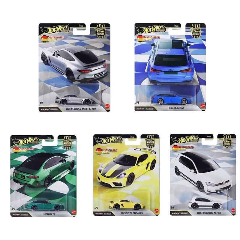 Pre-sale Hot Wheels car culture, German design culture, Mercedes-Benz, Audi, Porsche, Volkswagen alloy car models Pre-sale Hot Wheels car culture, German design culture, Mercedes-Benz, Audi, Porsche, Volkswagen alloy car models