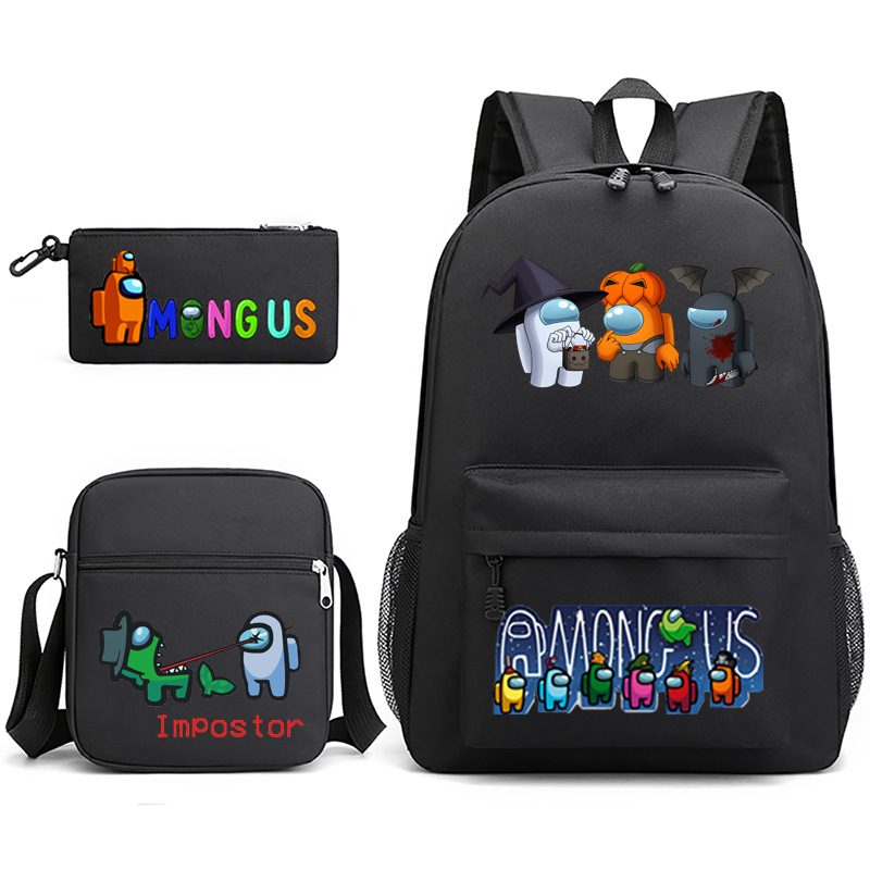 Entre nosotros tres piezas mochila Juego periférico anime a lo largo de nosotros
