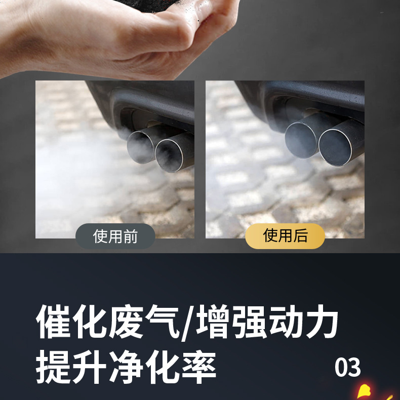 Cross-Border Fuel Additive Carbon Deposit Remover, High-Efficiency Cleaning Agent for Automotive Three-Way Catalytic Converters, Engine Cleaner, Wholesale in Stock