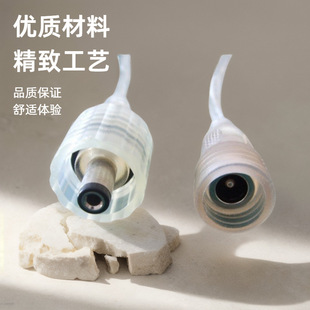 Waterproof Transparent Dc Power Cord 5521 Male to Female with Nut Shenzhen Production Donghe Quality Led Light Cord