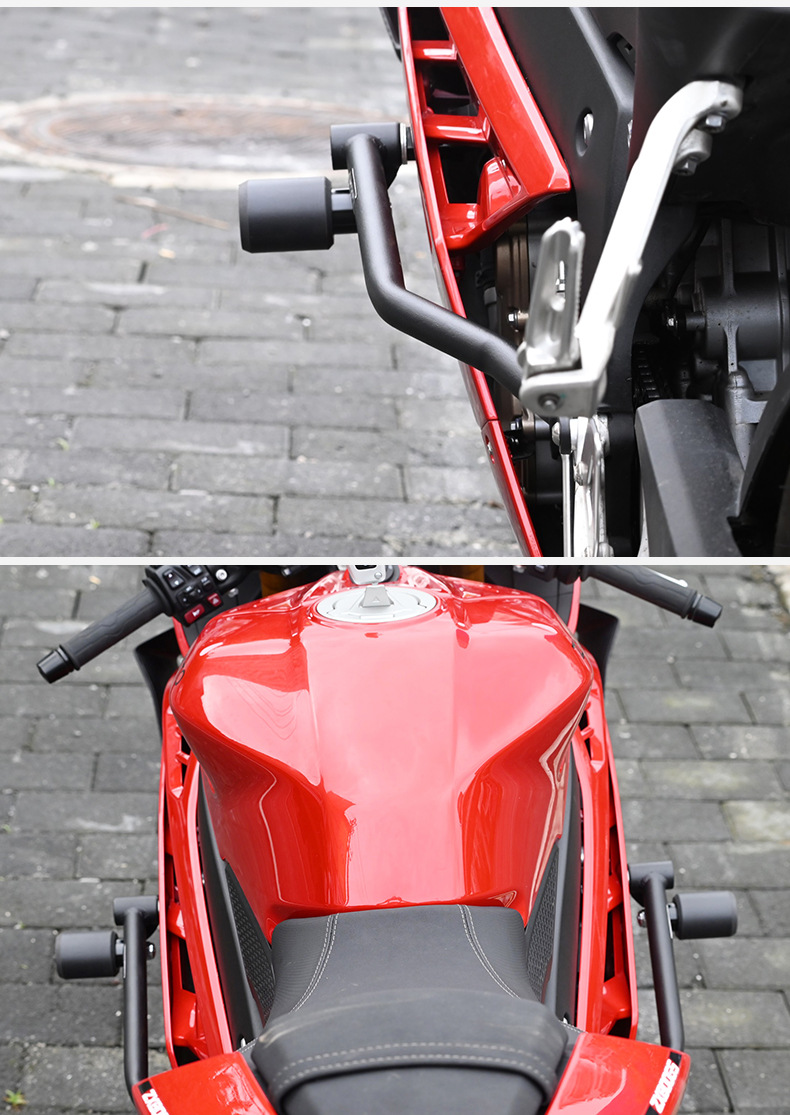 Suitable for Zhang Xue 820Rr Bumper Anti-Collision and Anti-Fall Protection Bar Motorcycle Front Guard Bar Competition Guard Bar Modification Accessories
