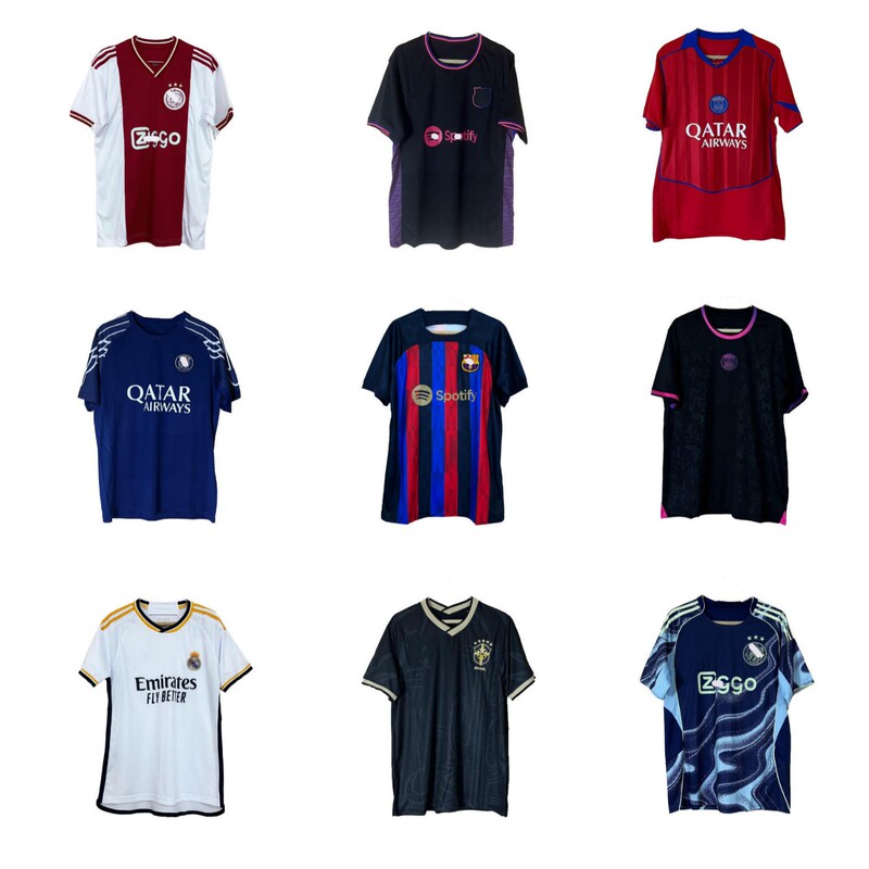 Football Sportswear Jerseys Are Hot-Selling and Promoting Football Fan Version Retro New High-Quality Football Uniforms Sold Directly from the Manufacturer