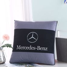 抱枕被两用跨境分销汽车抱枕车标靠垫腰靠车用保暖企业订购logo