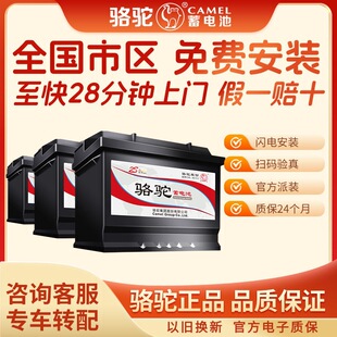Camel Car Battery 2S Maintenance-Free Free Installation Old for New Original Fake One赔十