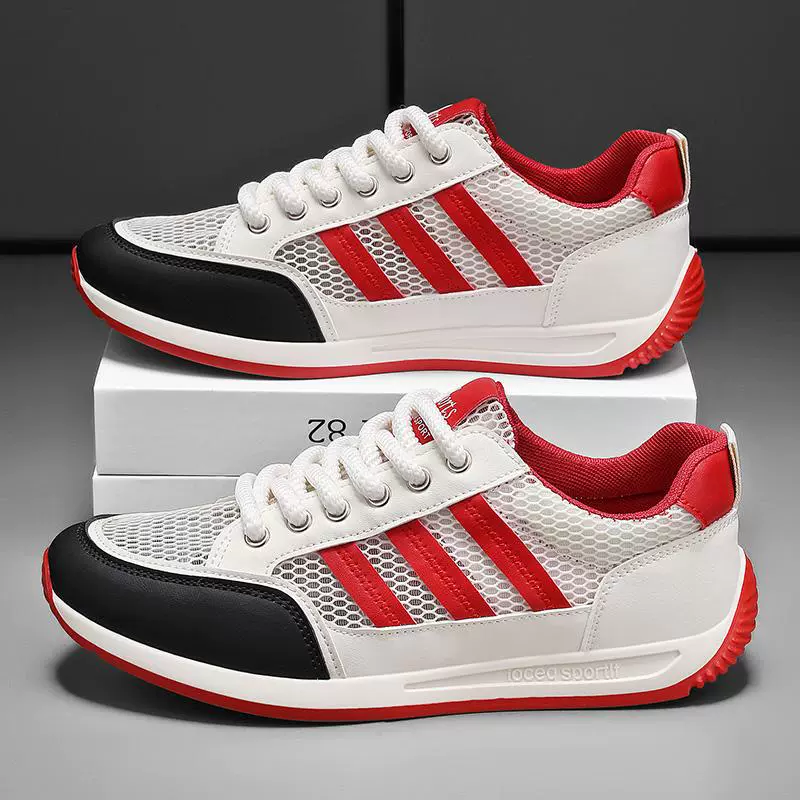 Y Летняя повседневная тонкая спортивная обувь с дышащей сеткой - Размер