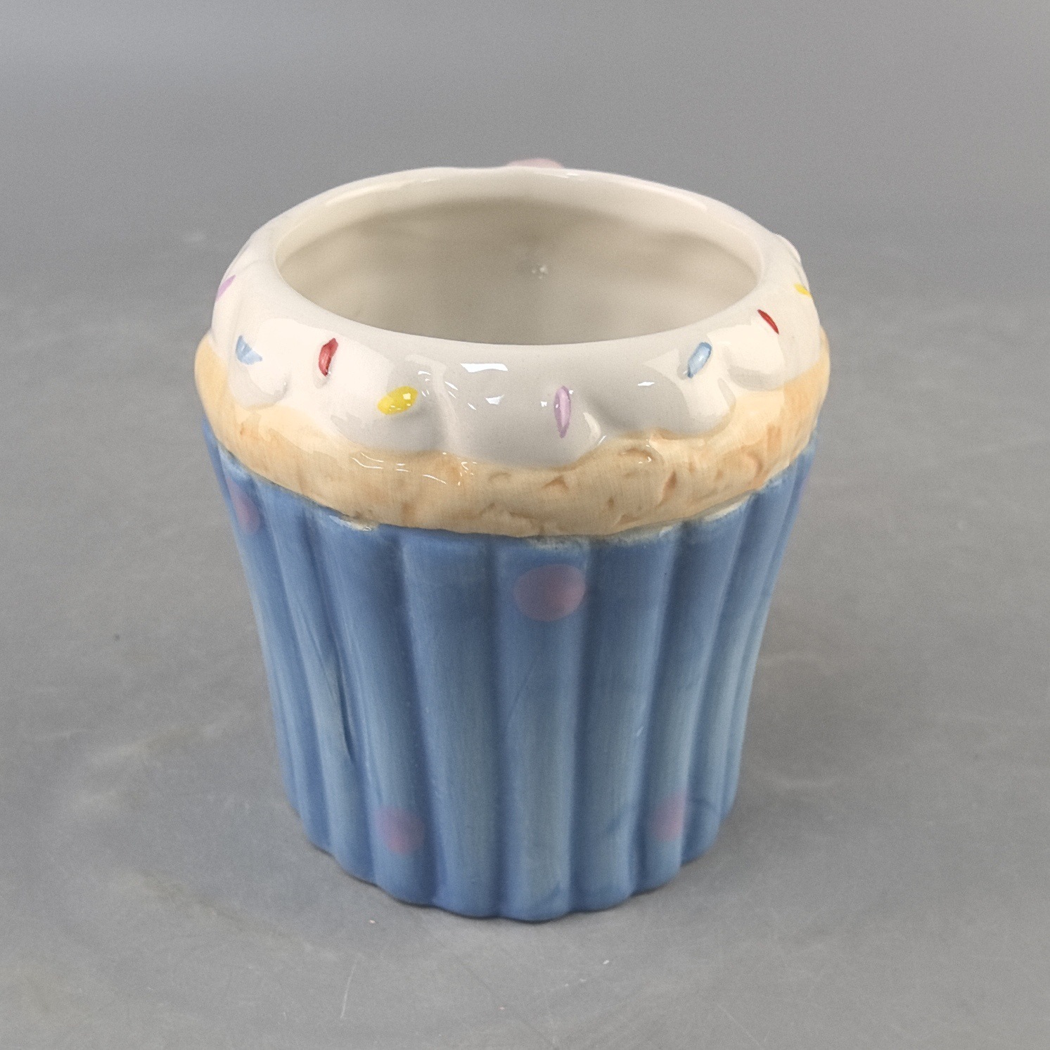 Moda adorable helado muffin pastel moldeo taza de cerámica pastel moldeo taza de café taza personalizada taza