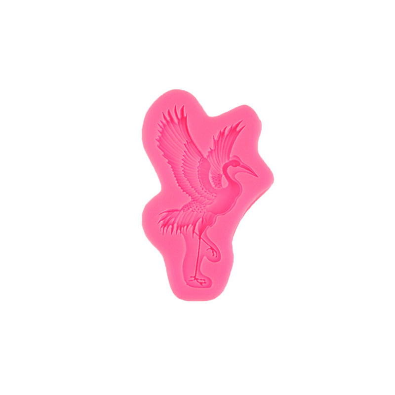 Baihe silicona fondant chocolate DIY molde animal pastel de hornear herramienta decoración adornos