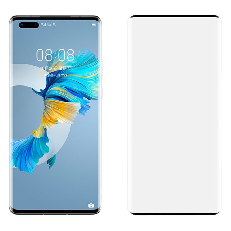 Aplicable a Huawei Mate60Pro película templada 3D borde curvado pegamento película de teléfono móvil Huawei Mate40Pro película templada