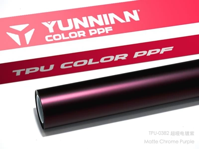 Auto Color Change Film – color change film, available for both wet - tpu-ultra-matte-electroplated-purple-suitable-for-both-dry-and-wet-application-15215m