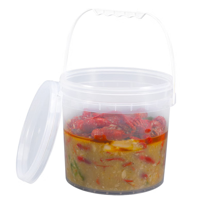Raw pickled lobster packaging barrel lobster barrel sealed…