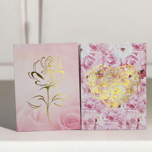 Shengyu New 4R6-inch 100-sheet Insert Album European Classic Gold Foil Cover Children's Album Cross-border