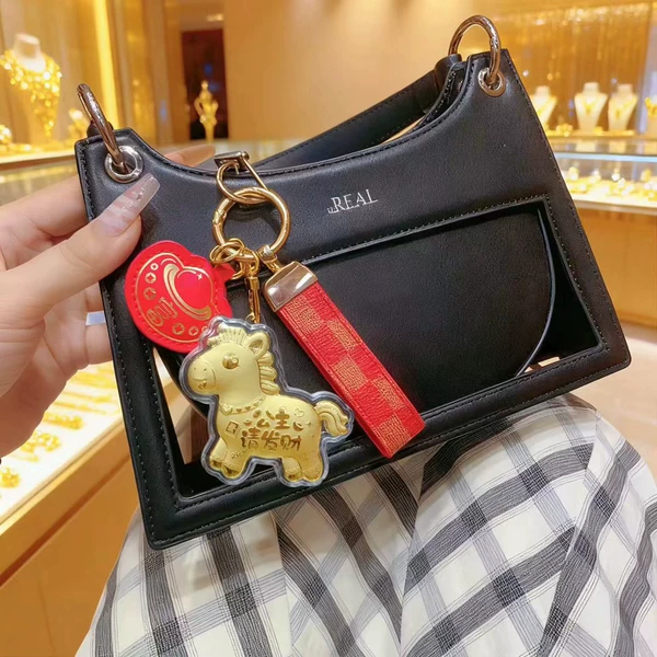 Princess please get rich + red leather rope (gold not included)