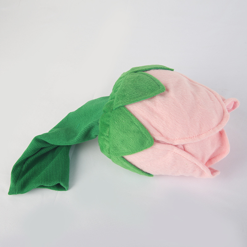 Golf Rosa cubierta del club cubierta del sombrero de felpa lindo de dibujos animados de simulación N ° 1 cubierta de la cabeza del Club de suministros de fábrica al por mayor