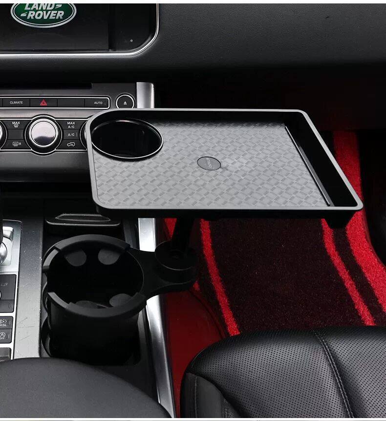 Cross-Border Car Cup Holder Tray, Car Cup Holder, Beverage Storage, Small Dining Table, Car Expandable Cup Holder