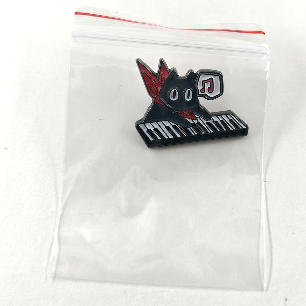 Cute Everyday Romantic Logo Brooch Badge Fun Anime Peripheral Enamel Pin Backpack Decoration Gift