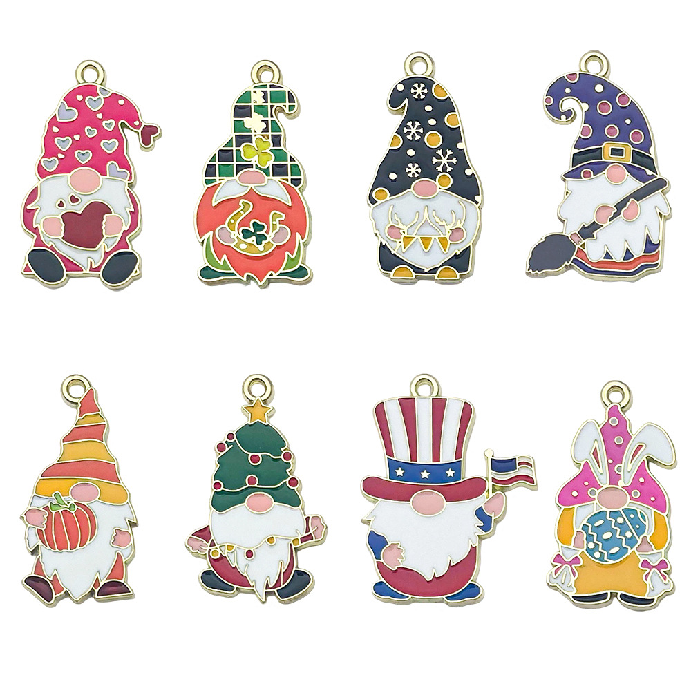 Conejo de huevo de Pascua transfronterizo Acción de gracias hoja de arce calabaza accesorios de bricolaje creativo llavero colgante pequeño