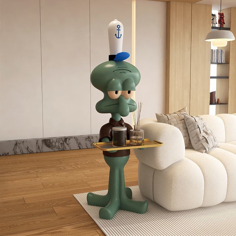 문어 쟁반 대형 장식품 거실 홈 랜딩 오프닝 집들이 선물을주는 상점 장식품 침대 옆 내각 집