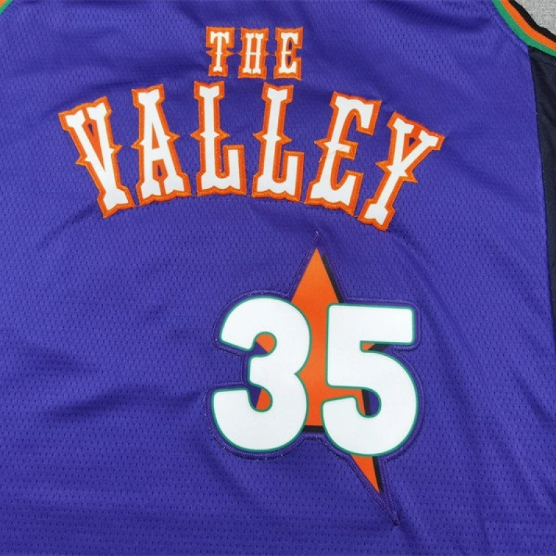 Футболка/майка Suns #35 Purple City Edition Durant Баскетбол Джерси DURANT Purple City Edition