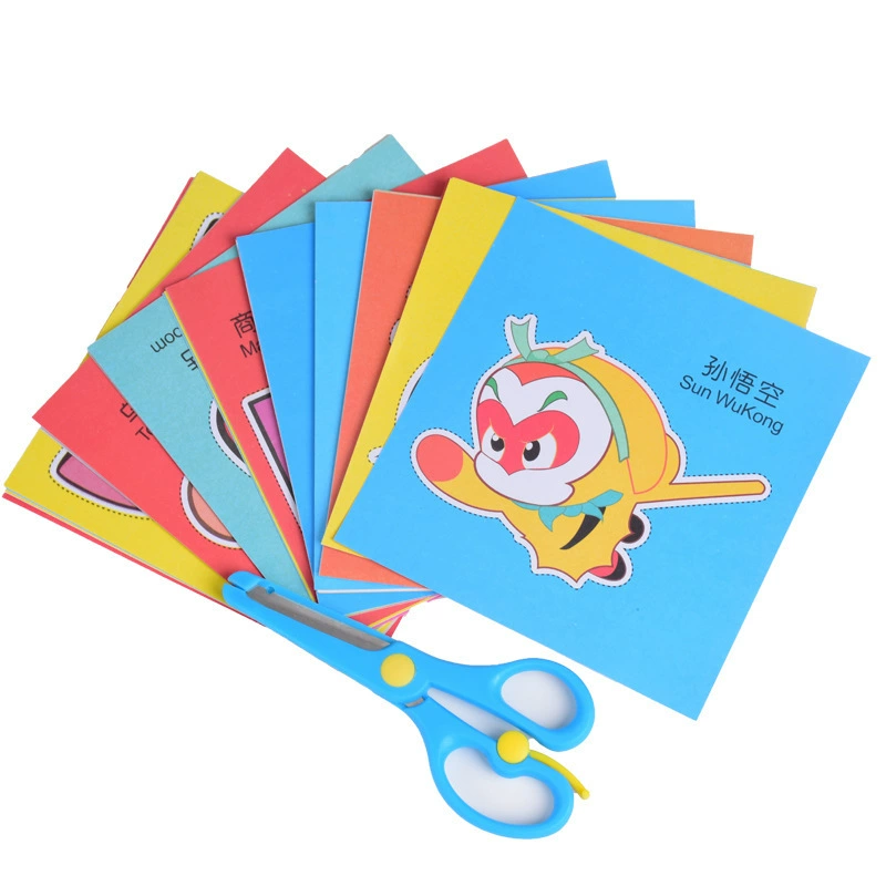 Cartoon origami for kindergarten, handmade, increased thickness
