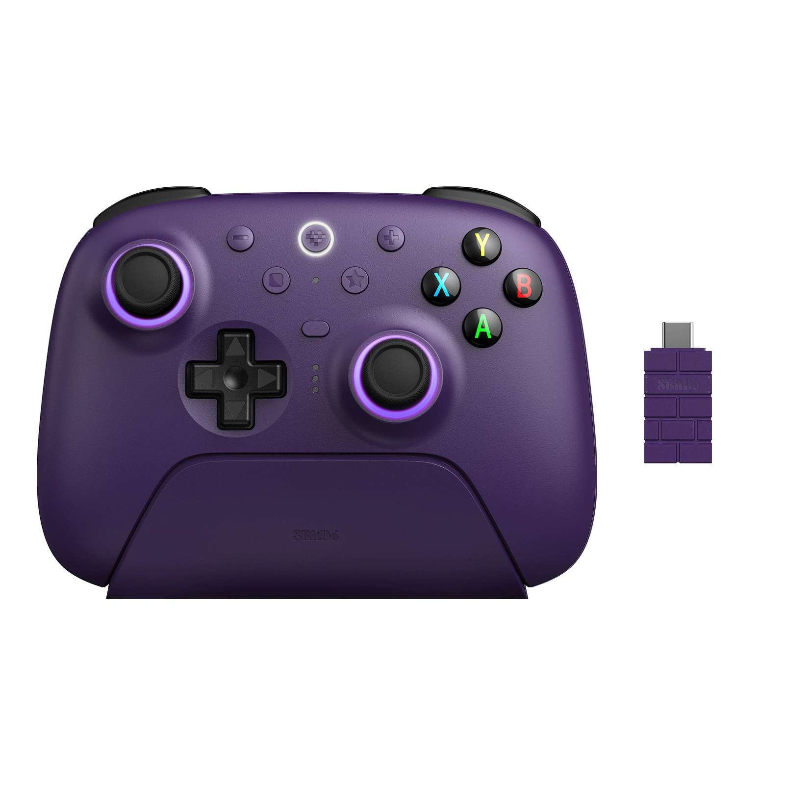 8BitDo 八位堂 Steam, геймпад, ноутбук, джойстик, второй фрейм, 4G, Bluetooth, Android