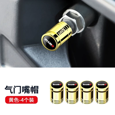 alloy motorcycle valve nozzle — valve - eggshell-nlsmo-bright-gold-4-pieces