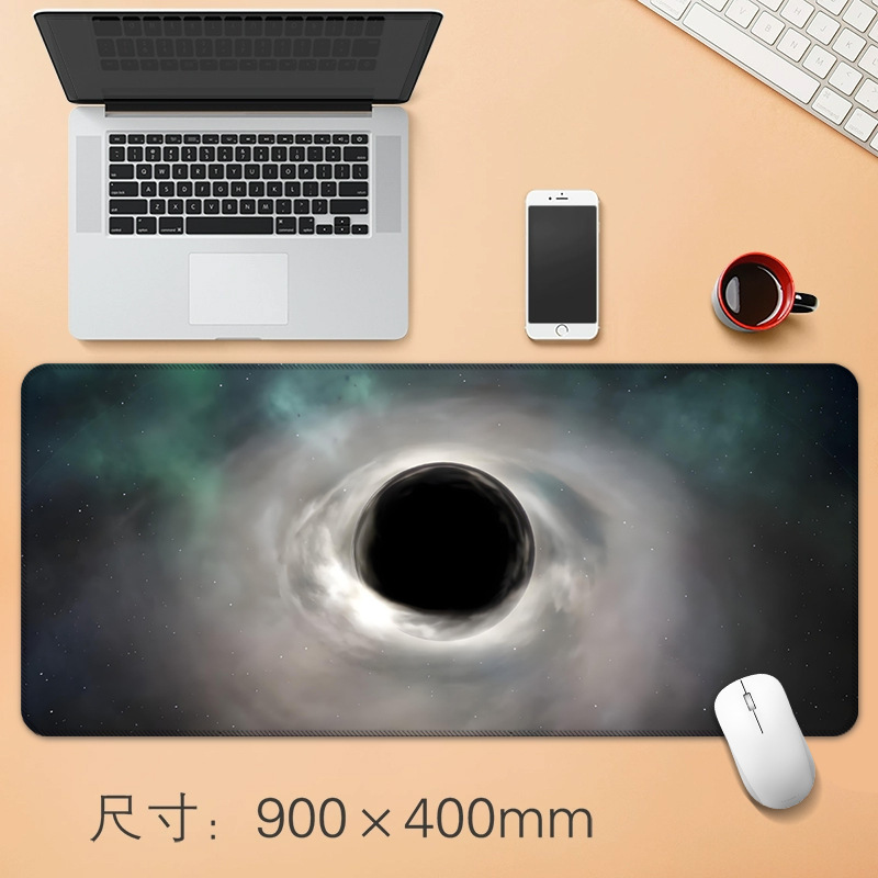 ソース工場直販抽象ダークスピンデスクパッド防水高価値マウスパッド大型オフィスマウスパッド|undefined