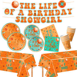 泰勒霉霉女星主题演唱会歌迷派对餐具纸盘纸杯装饰拉旗蛋糕插排