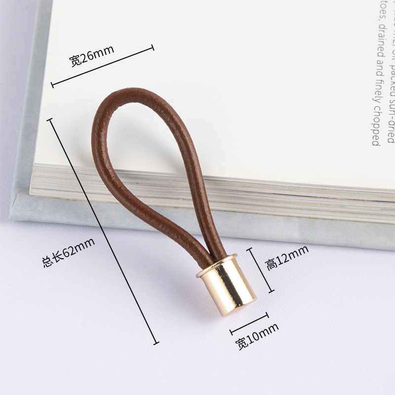 Lujo ligero simple europeo cuerda de cuero manija armario puerta zapato gabinete cajón cuerda trenzada de oro manija oculta moda manija minimalista image 11