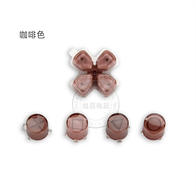 PS5 handle cross direction D-pad symbol triangle round fork square crystal button transparent renovation repair key