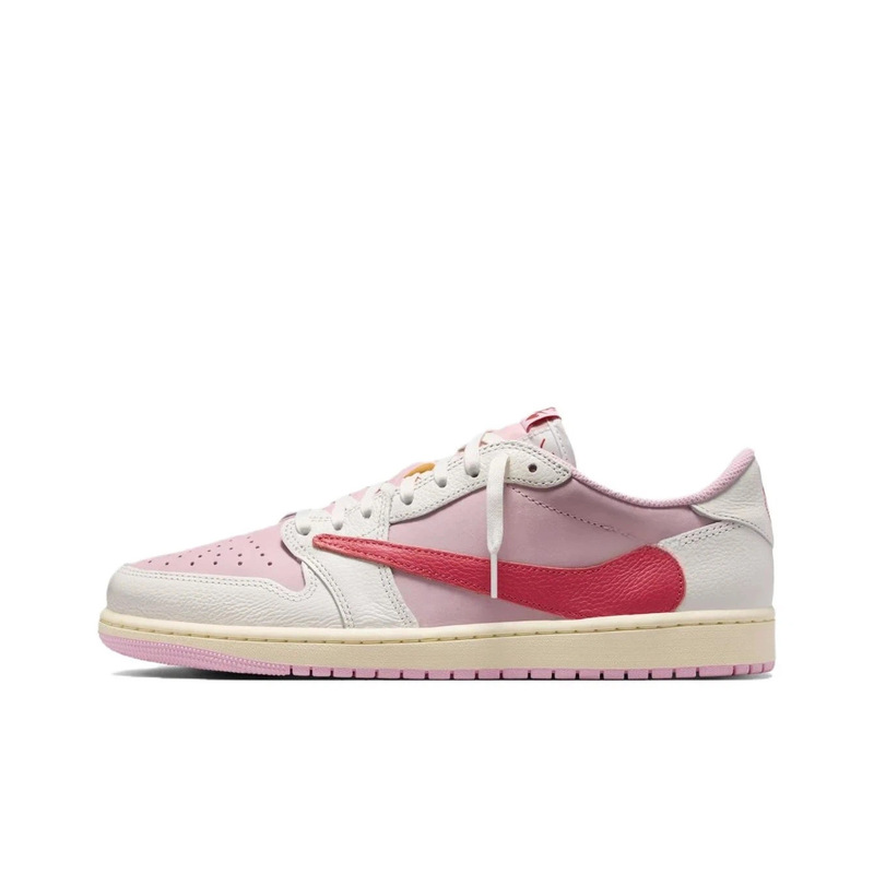New Product Aj1 Ts Three-Party Collaboration Reverse Hook Basketball Shoes Pink Lightning Low-Top Sports Sneakers for Men Iq7604-101 New Product Aj1 Ts Three-Party Collaboration Reverse Hook Basketball Shoes Pink Lightning Low-Top Sports Sneakers for Men Iq7604-101