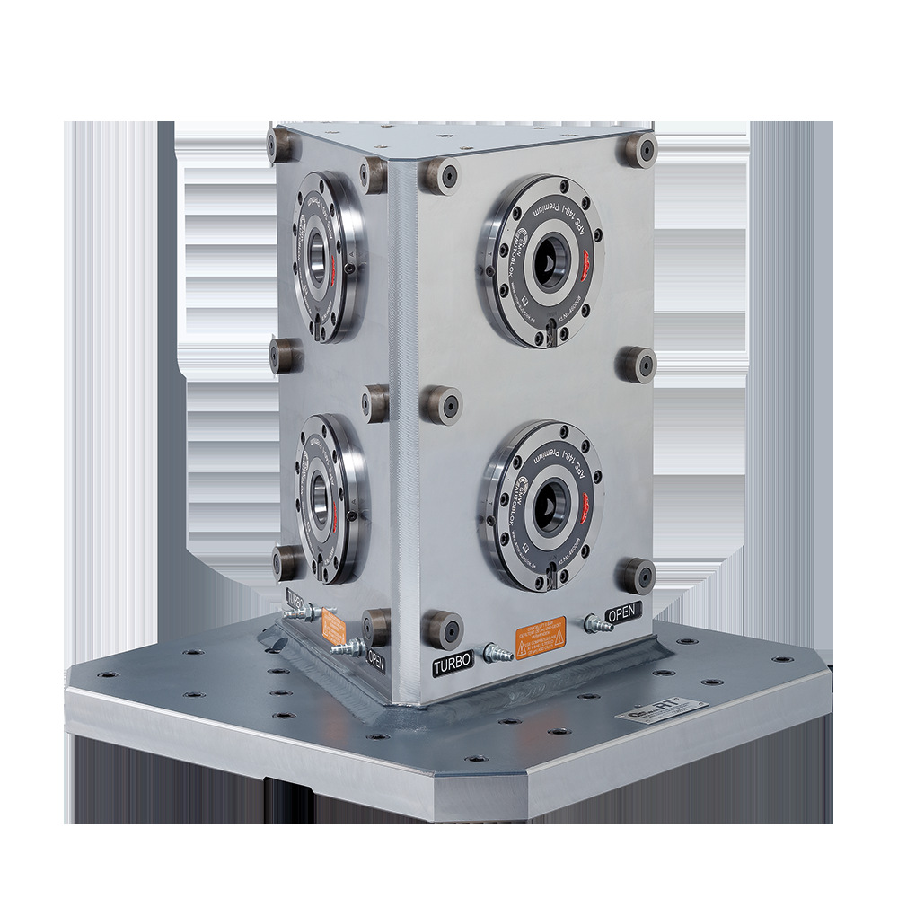 吉拉蒂smw动力头刀座gerardi虎钳ART.640自定心autoblok五轴夹具