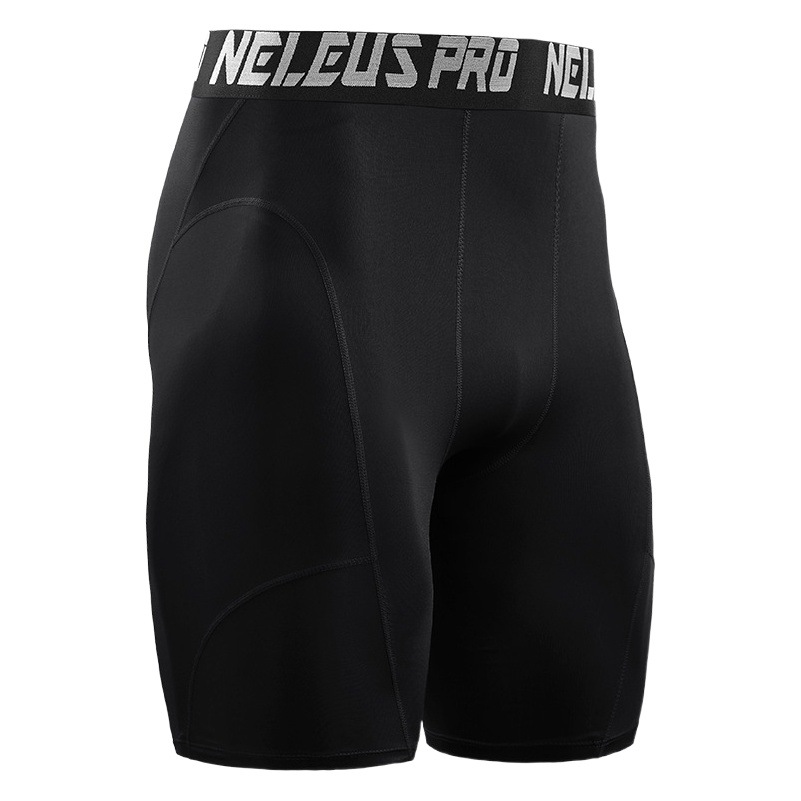 Pantalones Cortos de Compresión Deportivos para Hombre de Secado Rápido para Baloncesto y Fitness