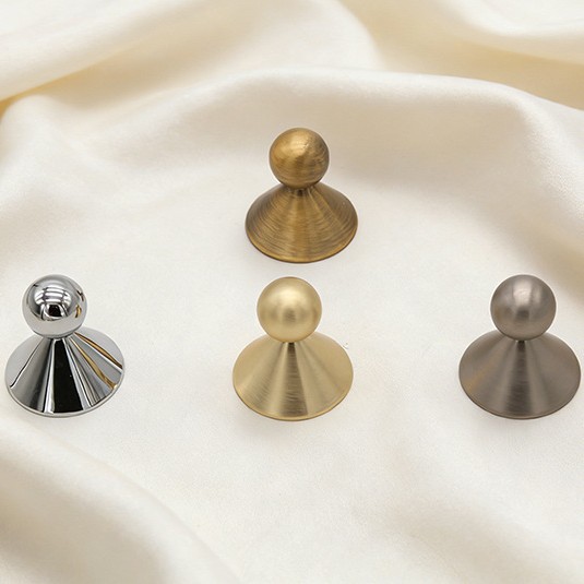 Ручка мебельная French Zinc Alloy латунь одно отверстие