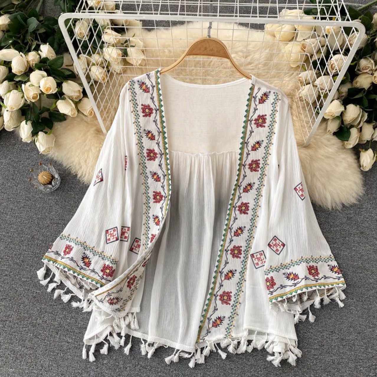 Ethnic summer cloak from Yunnan province