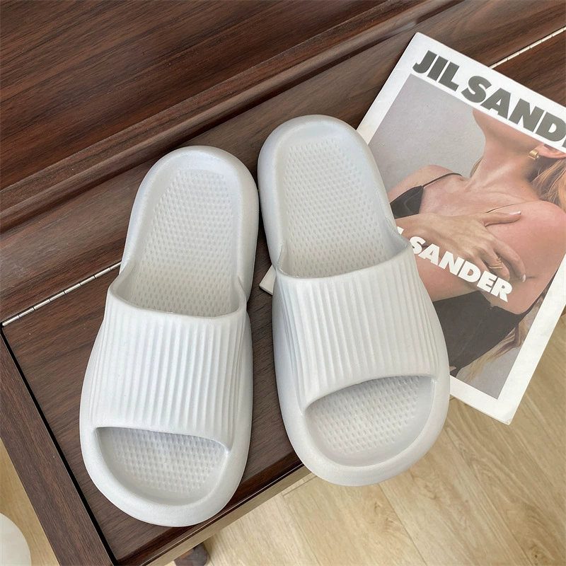 Summer slippers, non-slip footwear, men's slide for beloved, soft sole