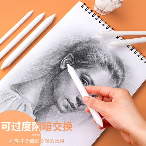 One piece drop-shipping paper and pen 6-piece set for students art sketch drawing brightening paper erasing pen tool special correction pen