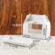 28x 28cm Rectangular Baking Pan Whole Roll Cake Roll Swiss Roll Hand Towel Roll Packaging Carton Free Shipping 1 Mao Ren