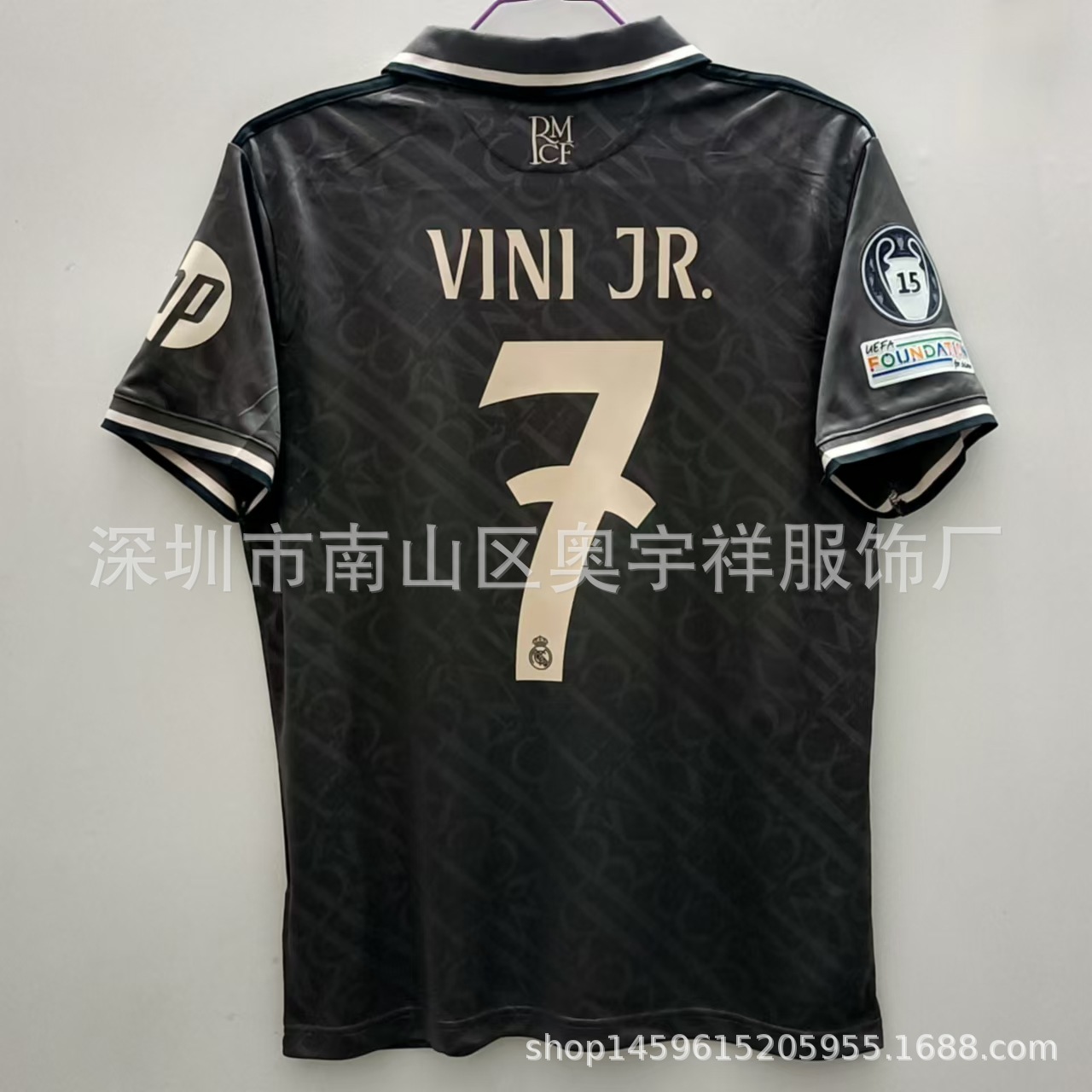 Venta al por mayor 24-25 Barcelona Real Madrid camiseta No. 19 Yamal No. 20 Olmo No. 9 Mbappé camiseta de fútbol