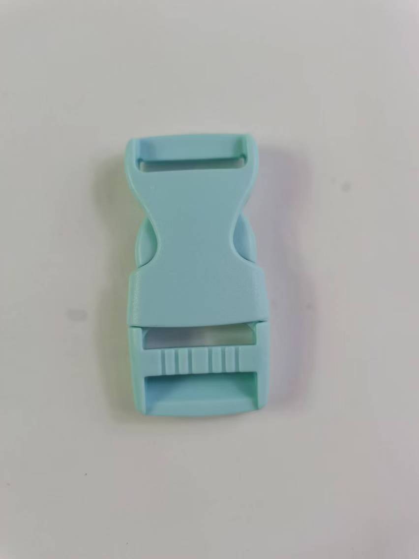 カラフルなプラスチック製バックル2.5cm、バッグ用アクセサリー、ランドセル用バックル、留め具、バックル、織り帯用接続バックル、金具