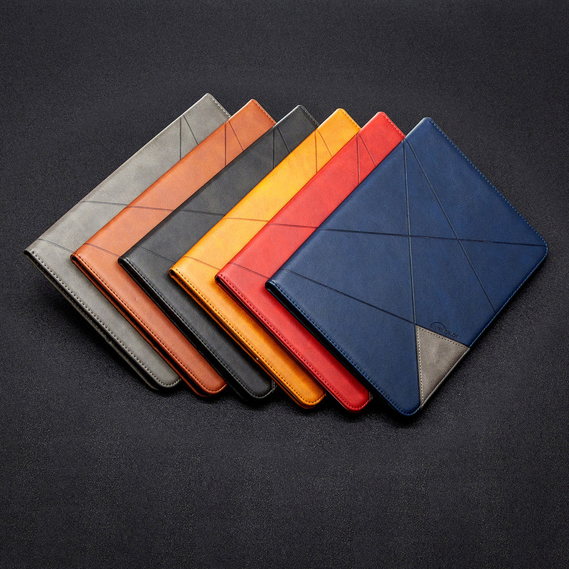 Suitable for Samsung T220 T225 prismatic tablet cover T860 protective cover T720 sleep simple imitation leather geometric shell Suitable for Samsung T220 T225 prismatic tablet cover T860 protective cover T720 sleep simple imitation leather geometric shell